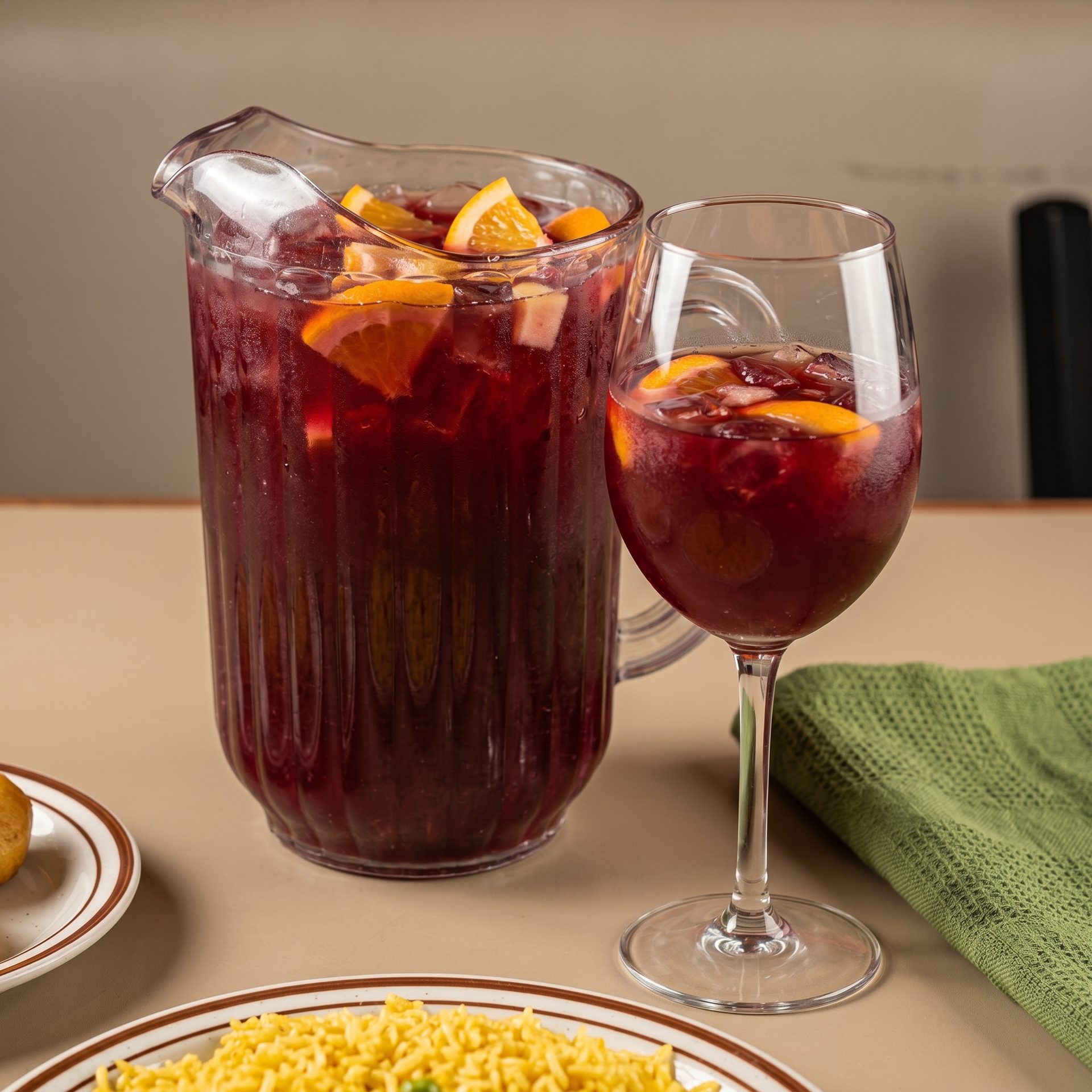 Enhance Your Experience with a Glass of House Sangria for Just $9
