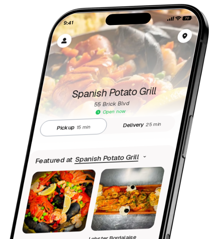 Spanish Potato Grill app preview