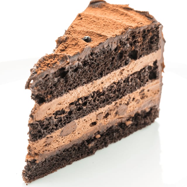 Chocolate Mousse Cake.